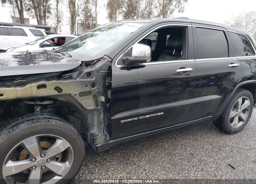 2015 JEEP GRAND CHEROKEE OVERLAND VIN: 1C4RJECG6FC125974