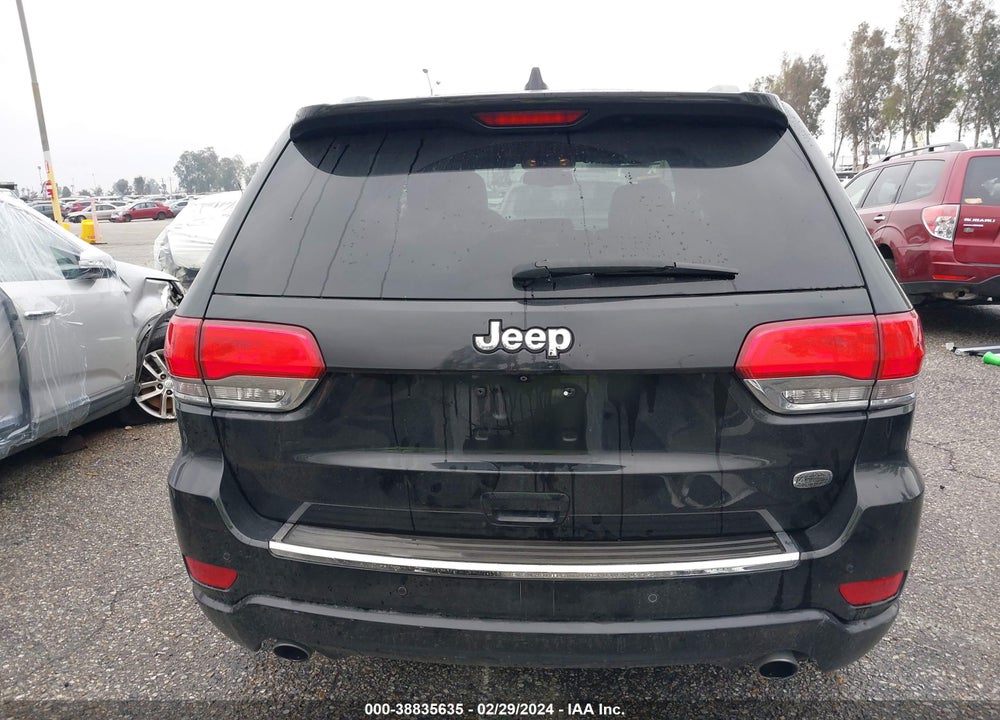 2015 JEEP GRAND CHEROKEE OVERLAND VIN: 1C4RJECG6FC125974