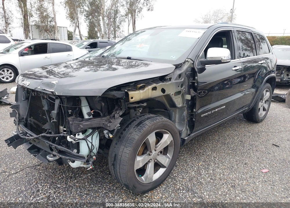 2015 JEEP GRAND CHEROKEE OVERLAND VIN: 1C4RJECG6FC125974