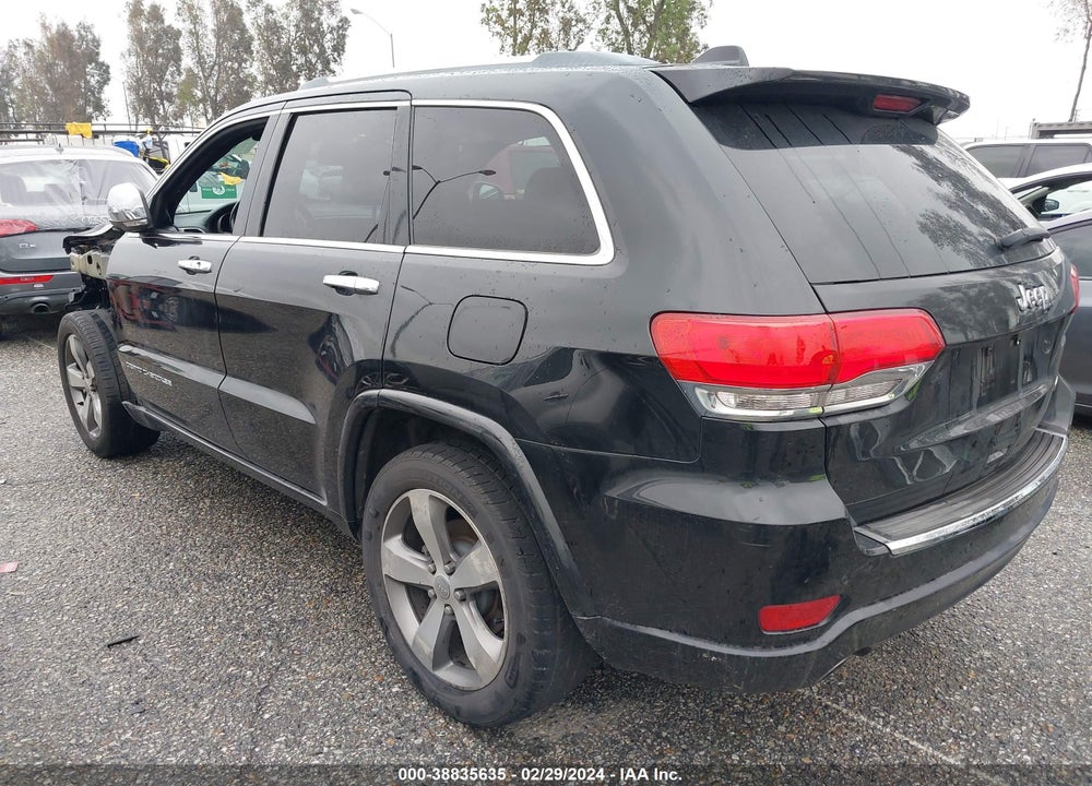 2015 JEEP GRAND CHEROKEE OVERLAND VIN: 1C4RJECG6FC125974