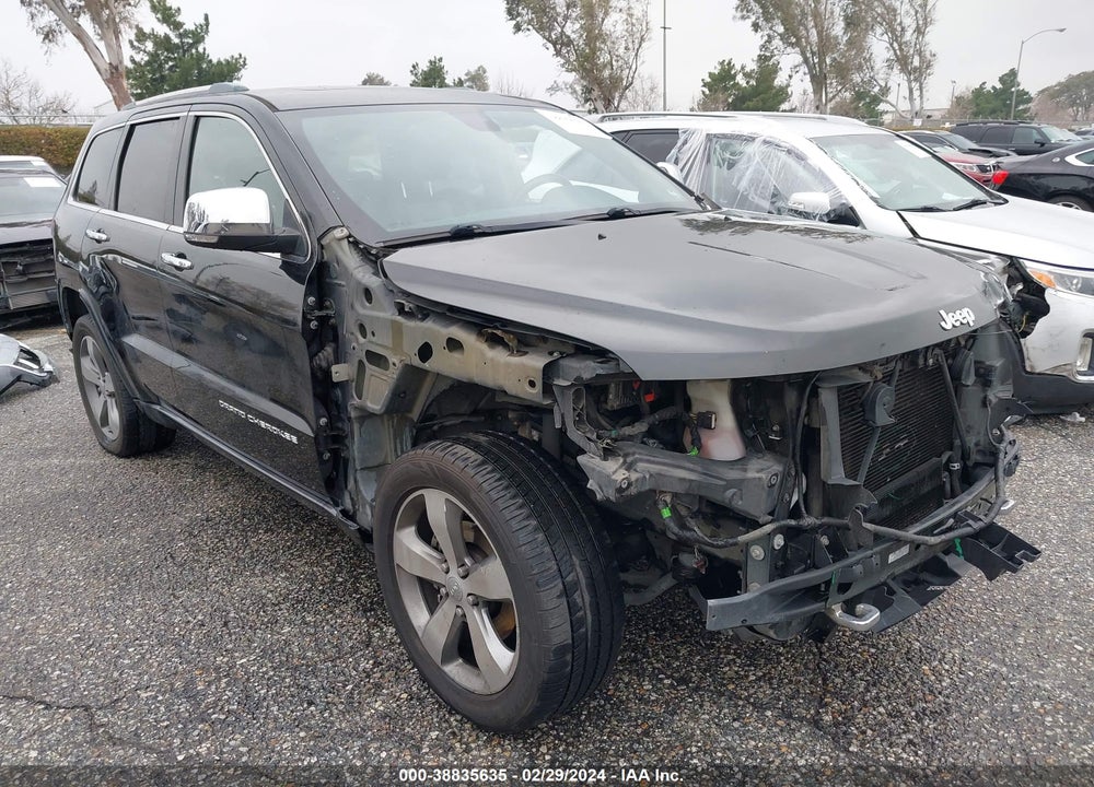 2015 JEEP GRAND CHEROKEE OVERLAND VIN: 1C4RJECG6FC125974