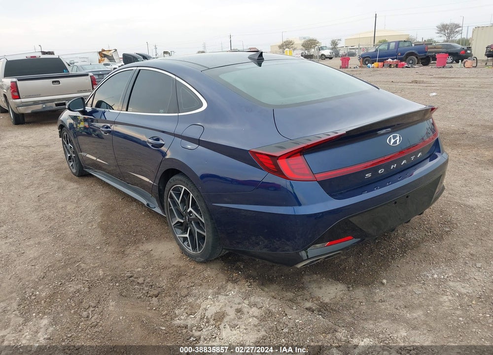 2021 HYUNDAI SONATA VIN: 5NPEK4JC7MH127692