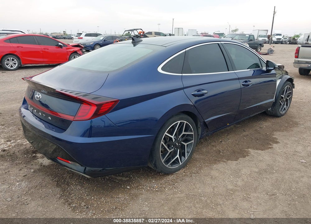 2021 HYUNDAI SONATA VIN: 5NPEK4JC7MH127692
