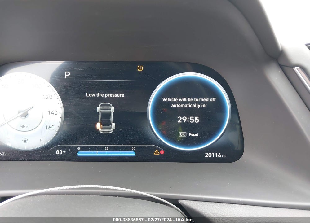2021 HYUNDAI SONATA VIN: 5NPEK4JC7MH127692