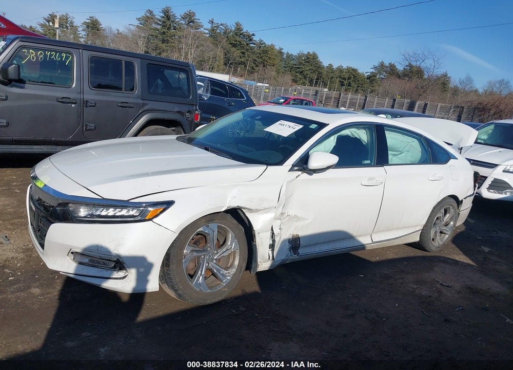 2018 HONDA ACCORD EX-L VIN: 1HGCV1F5XJA045385
