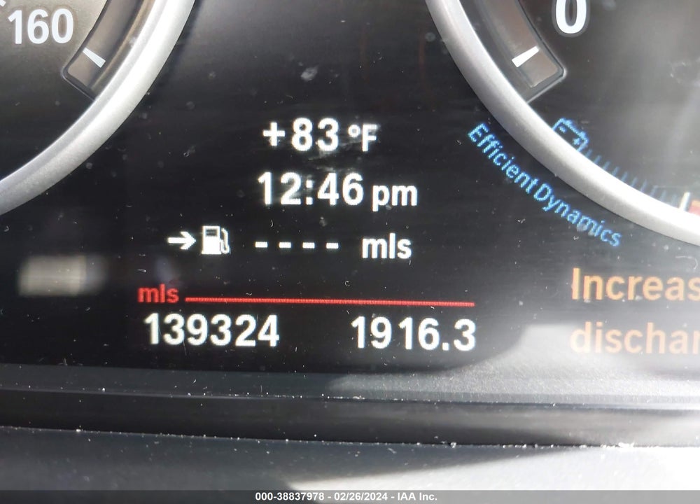 2013 BMW 528I VIN: WBAXG5C55DD231325