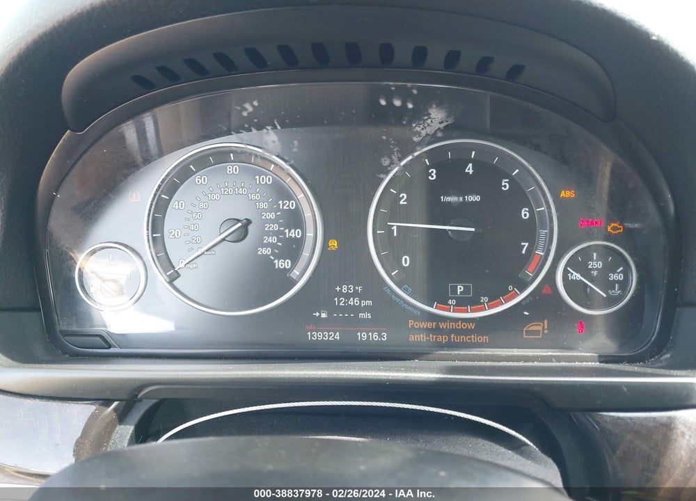 2013 BMW 528I VIN: WBAXG5C55DD231325