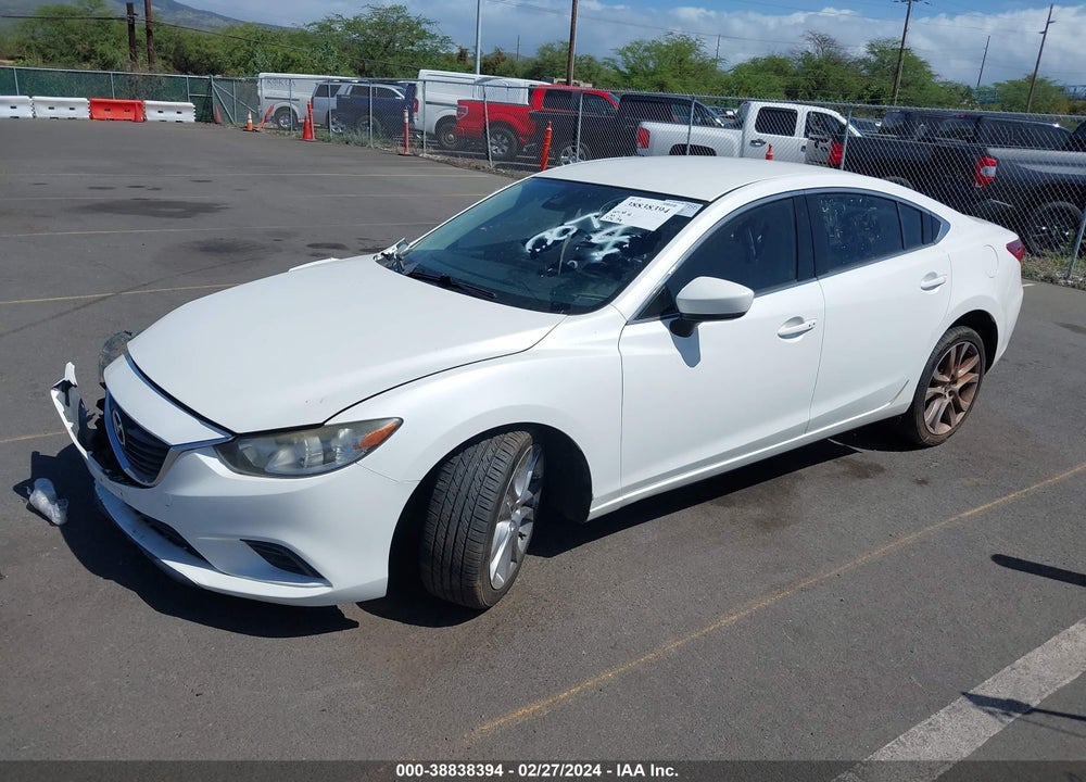 2017 MAZDA 6 TOURING VIN: JM1GL1V5XH1104663
