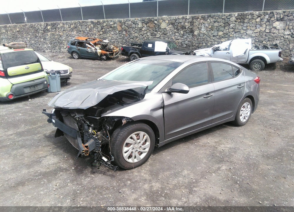2018 HYUNDAI ELANTRA SE VIN: 5NPD74LF2JH249571