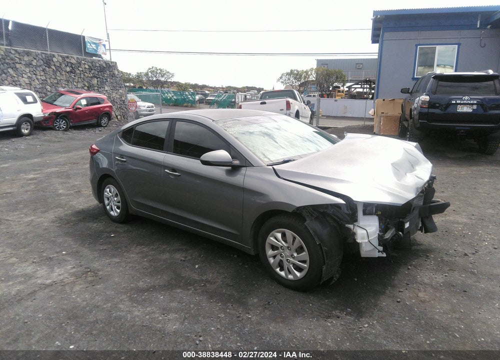 2018 HYUNDAI ELANTRA SE VIN: 5NPD74LF2JH249571