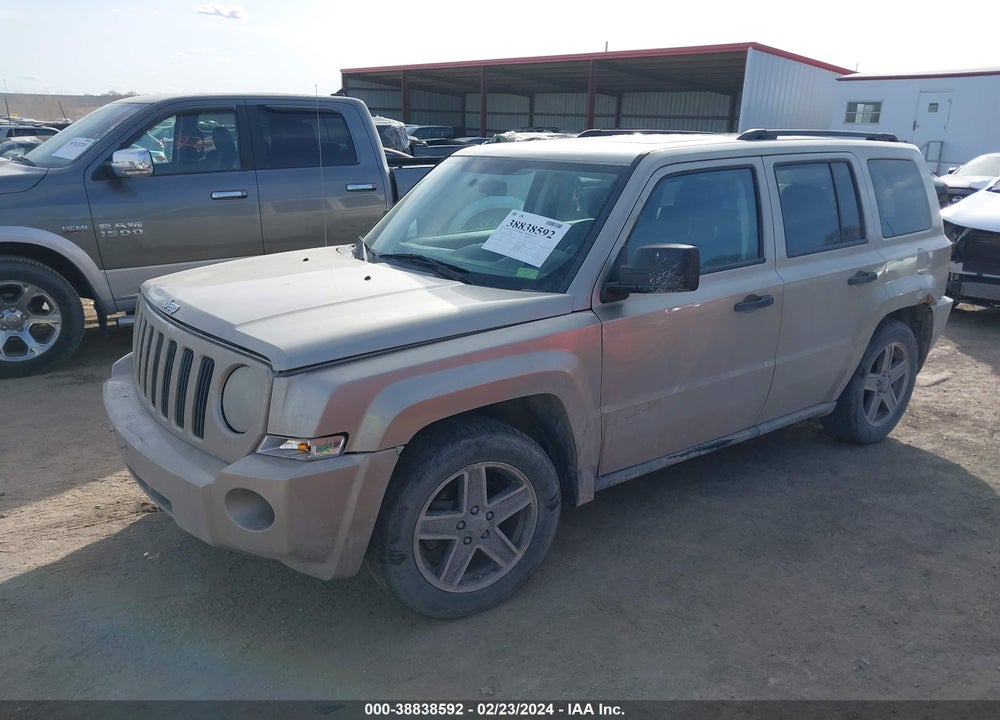 2009 JEEP PATRIOT SPORT VIN: 1J4FT28B19D167504