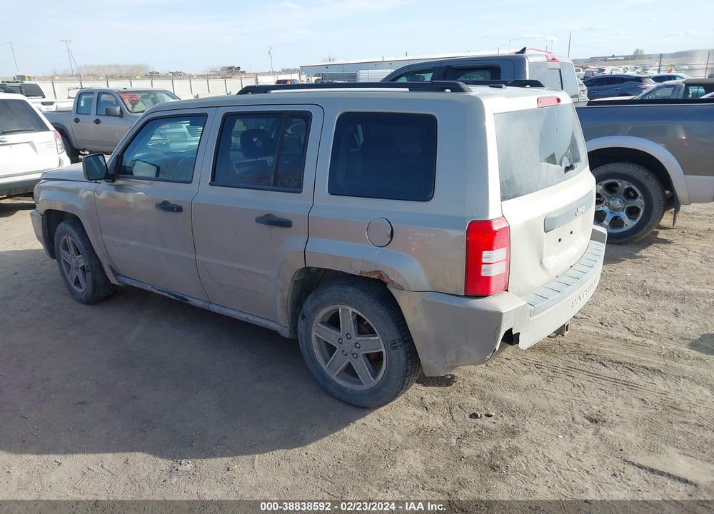 2009 JEEP PATRIOT SPORT VIN: 1J4FT28B19D167504