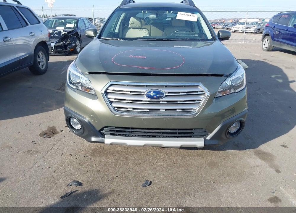 2016 SUBARU OUTBACK 2.5I LIMITED VIN: 4S4BSBNC2G3342443
