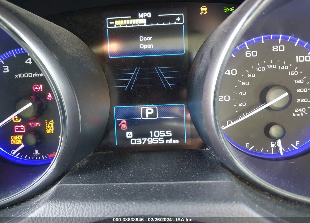 2016 SUBARU OUTBACK 2.5I LIMITED VIN: 4S4BSBNC2G3342443