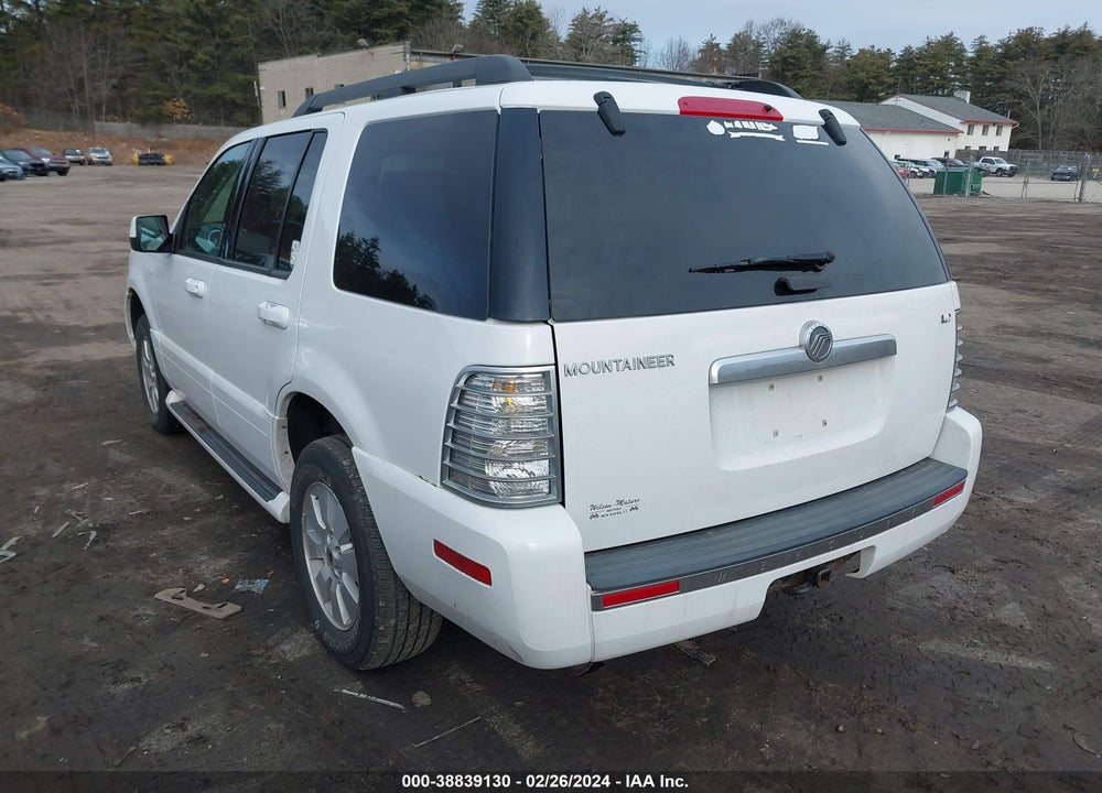 2006 MERCURY MOUNTAINEER LUXURY VIN: 4M2EU47E06UJ08312
