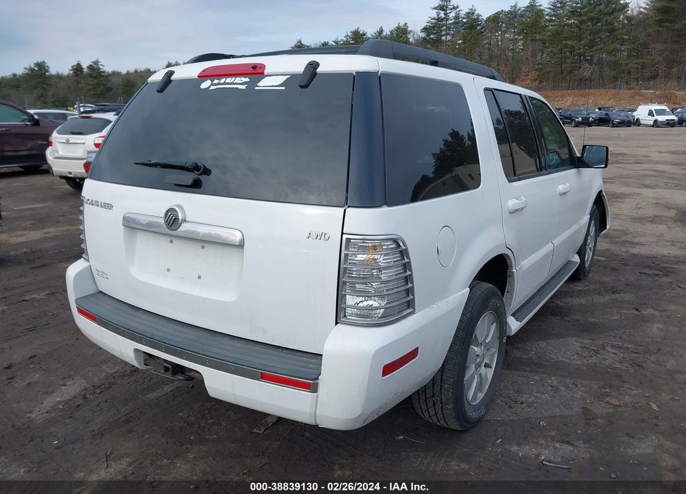 2006 MERCURY MOUNTAINEER LUXURY VIN: 4M2EU47E06UJ08312
