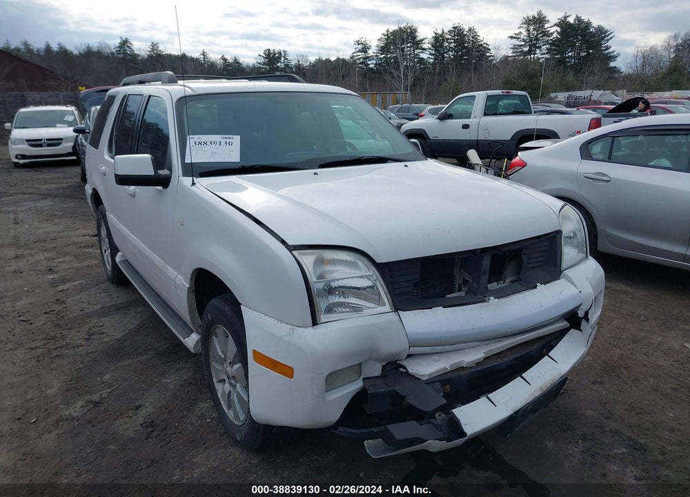2006 MERCURY MOUNTAINEER LUXURY VIN: 4M2EU47E06UJ08312