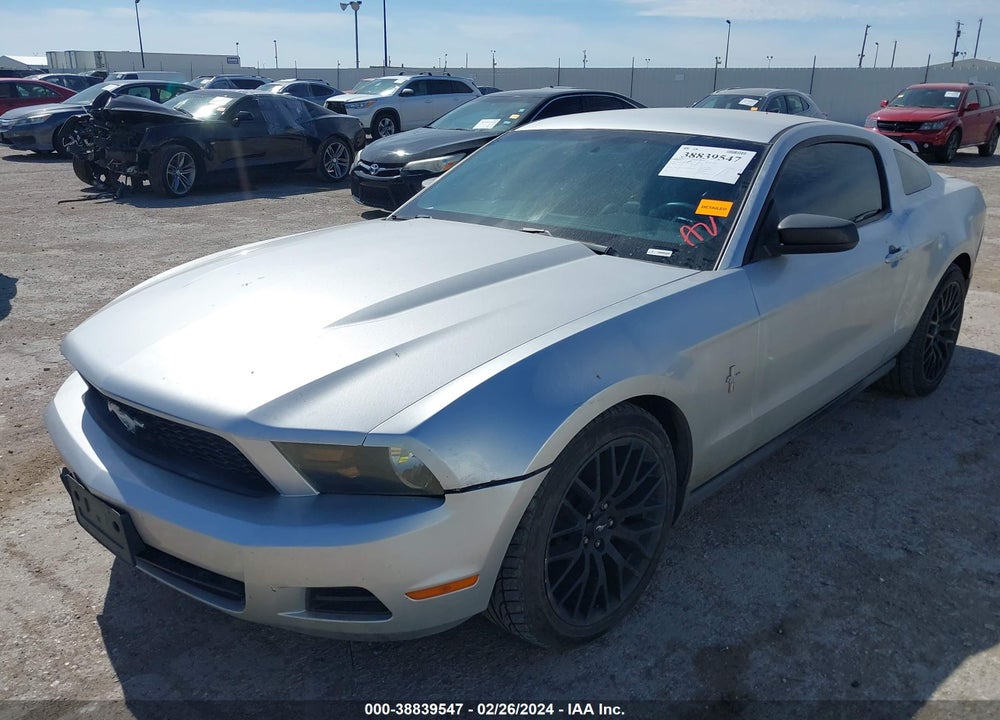 2011 FORD MUSTANG V6 PREMIUM VIN: 1ZVBP8AM0B5166218