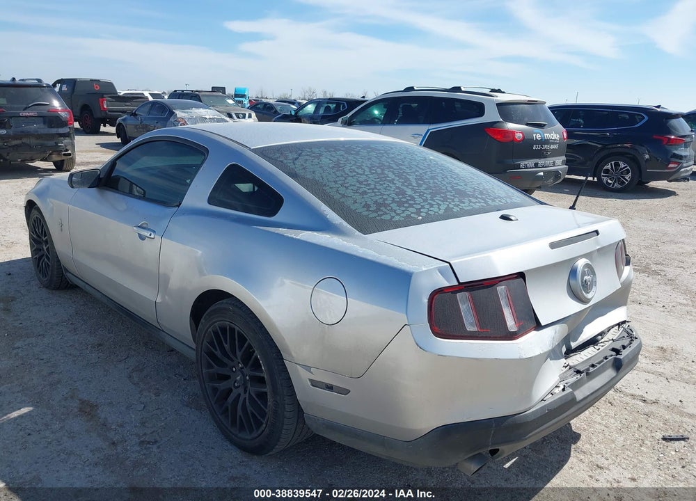 2011 FORD MUSTANG V6 PREMIUM VIN: 1ZVBP8AM0B5166218