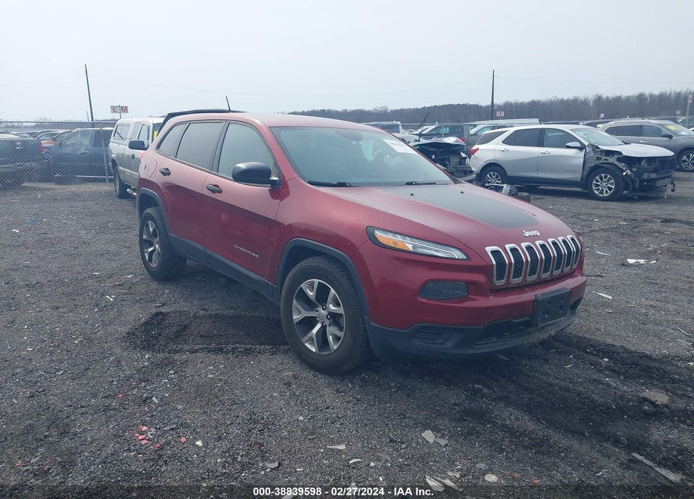2014 JEEP CHEROKEE SPORT VIN: 1C4PJMAB0EW165831