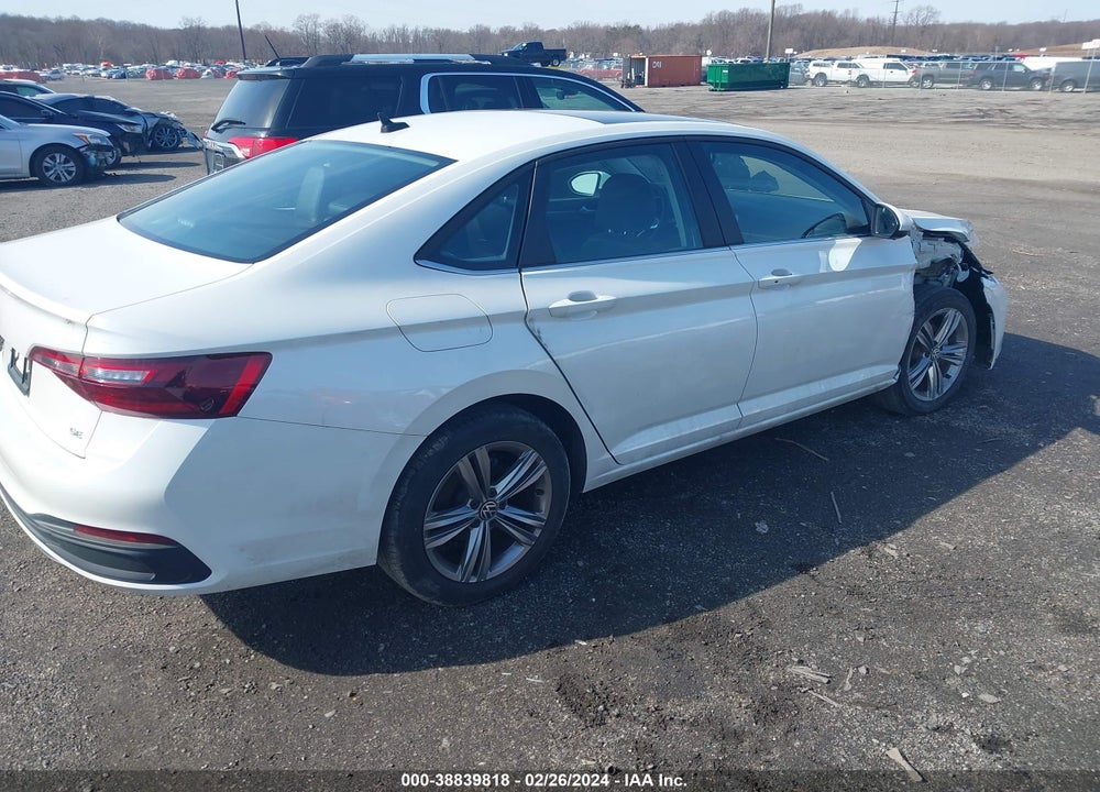 2022 VOLKSWAGEN JETTA 1.5T SE VIN: 3VW7M7BU2NM018478