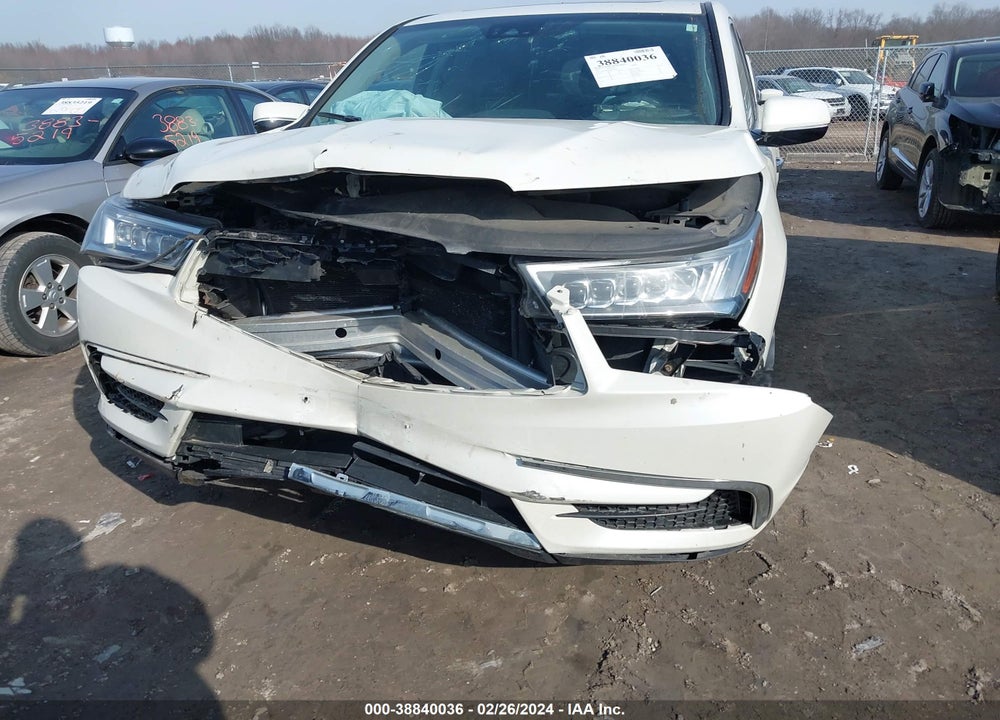 2017 ACURA MDX TECHNOLOGY PACKAGE VIN: 5FRYD4H54HB036610