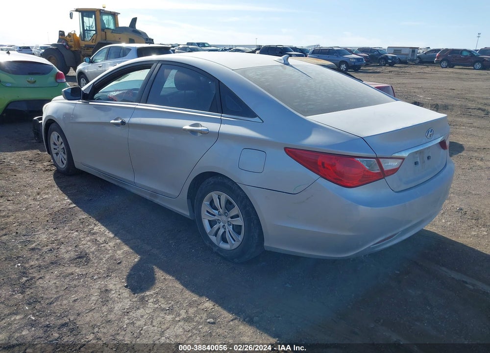2011 HYUNDAI SONATA GLS VIN: 5NPEB4ACXBH053293