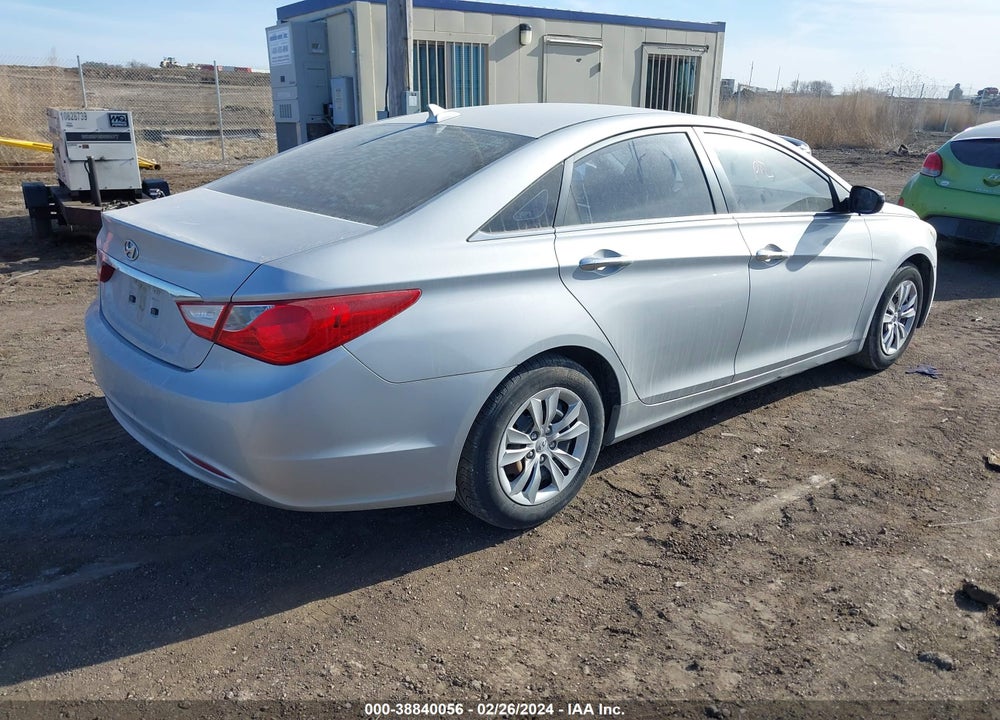 2011 HYUNDAI SONATA GLS VIN: 5NPEB4ACXBH053293