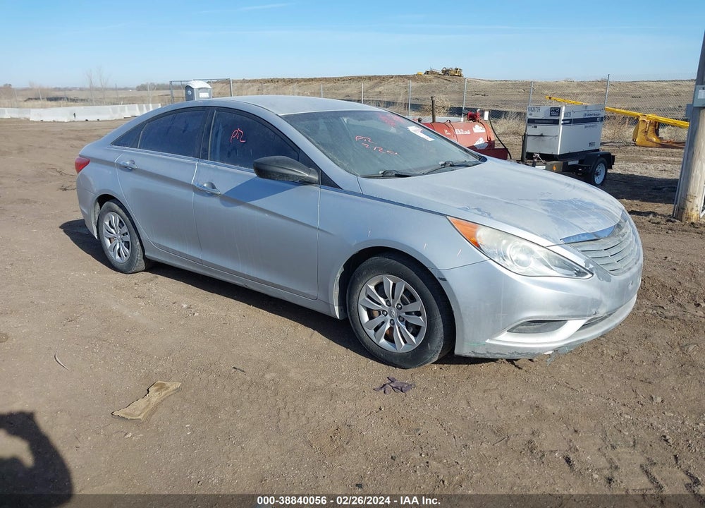 2011 HYUNDAI SONATA GLS VIN: 5NPEB4ACXBH053293