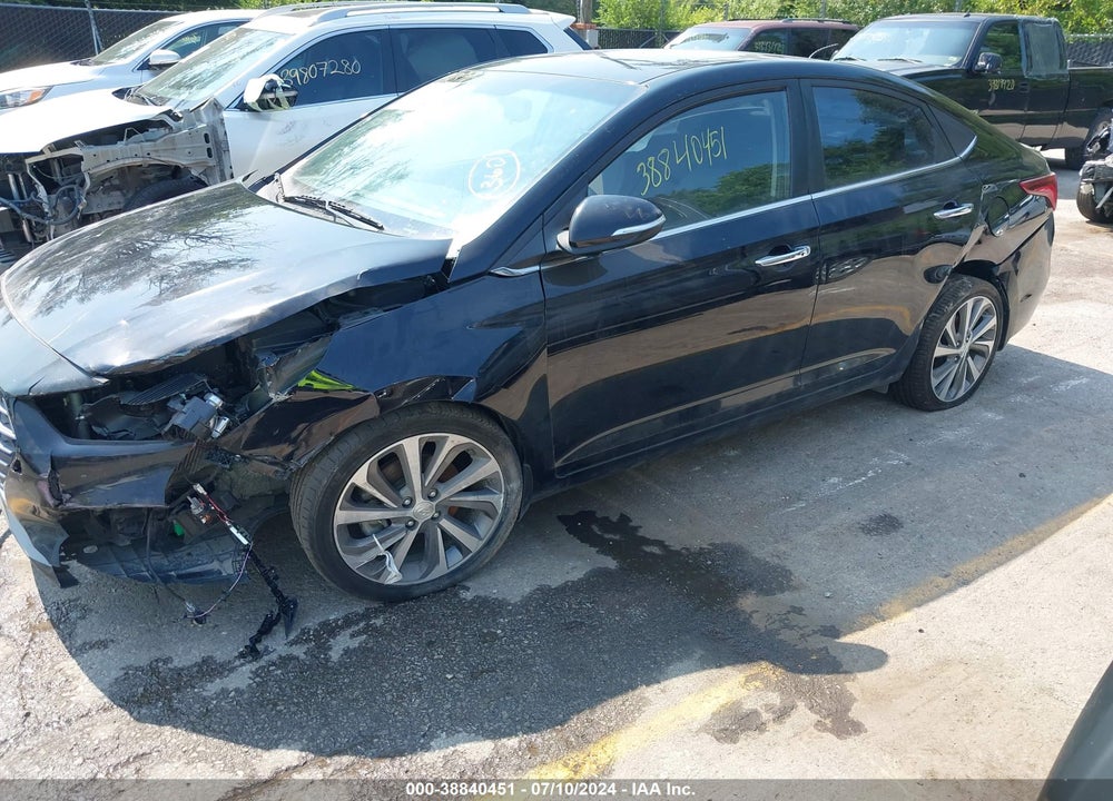 2018 HYUNDAI ACCENT LIMITED VIN: 3KPC34A38JE026861