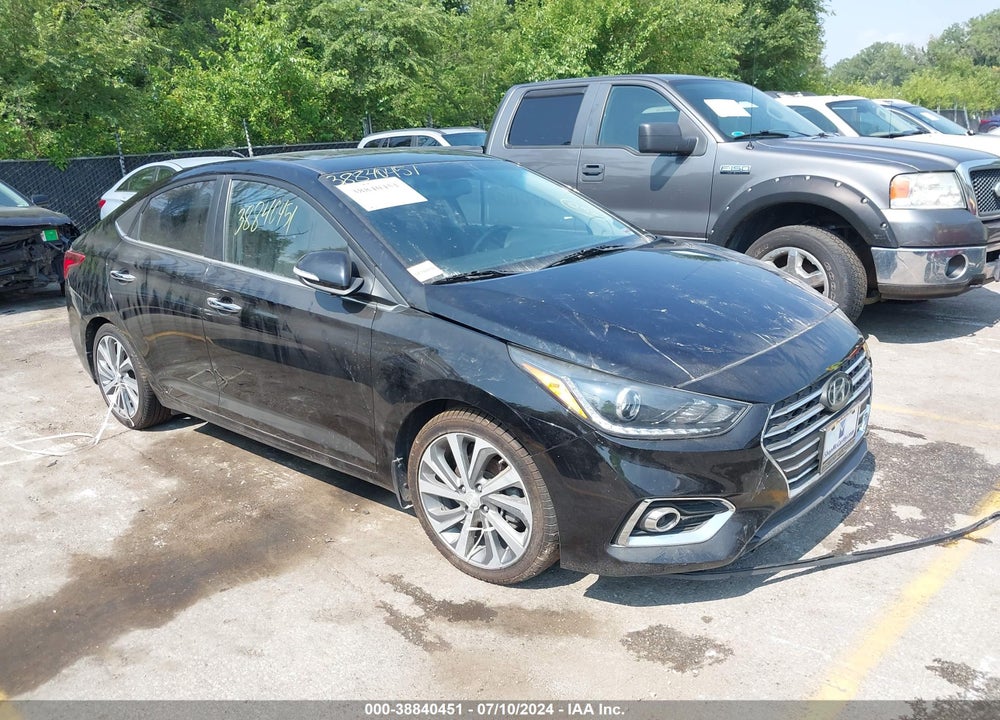 2018 HYUNDAI ACCENT LIMITED VIN: 3KPC34A38JE026861