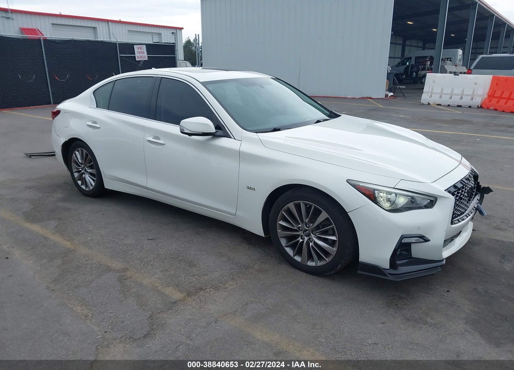 2018 INFINITI Q50 3.0T LUXE VIN: JN1EV7AP5JM365069