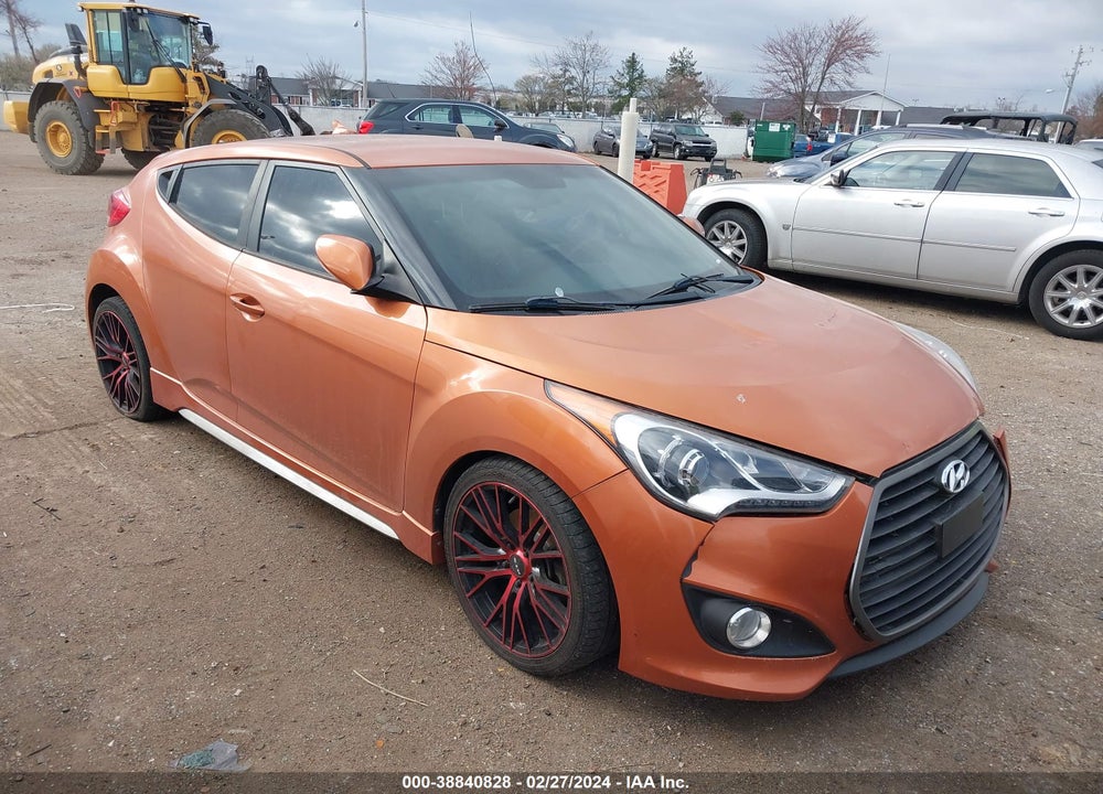 2016 HYUNDAI VELOSTER TURBO VIN: KMHTC6AE5GU297170