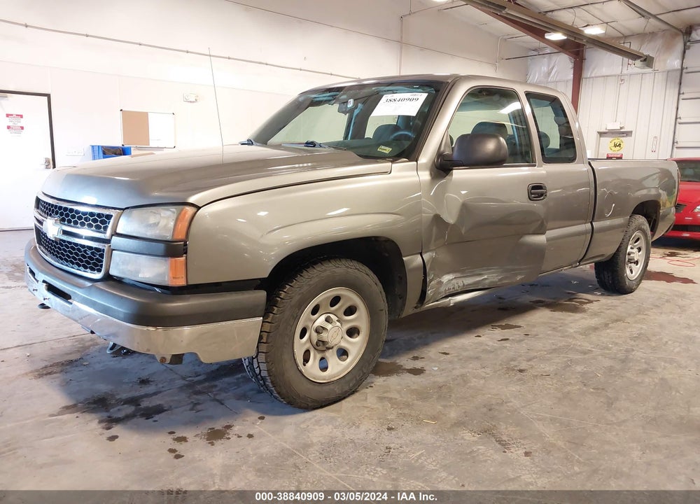 2006 CHEVROLET SILVERADO 1500 WORK TRUCK VIN: 1GCEC19X86Z198219
