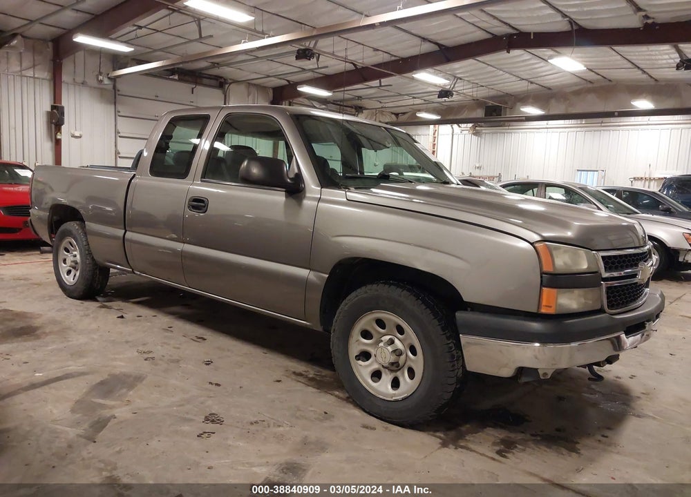 2006 CHEVROLET SILVERADO 1500 WORK TRUCK VIN: 1GCEC19X86Z198219