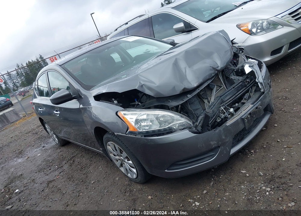 2015 NISSAN SENTRA S VIN: 3N1AB7AP8FY285163