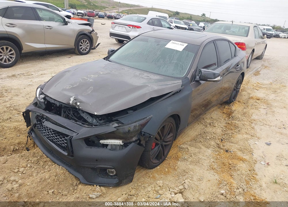 2014 INFINITI Q50 SPORT VIN: JN1BV7APXEM670060