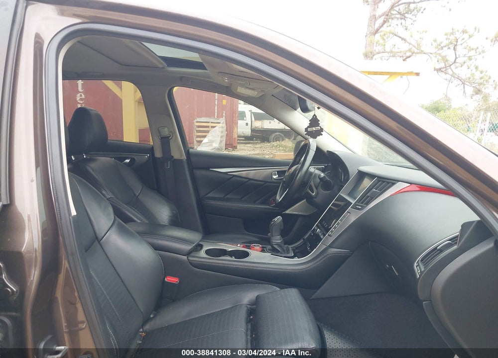 2014 INFINITI Q50 SPORT VIN: JN1BV7APXEM670060