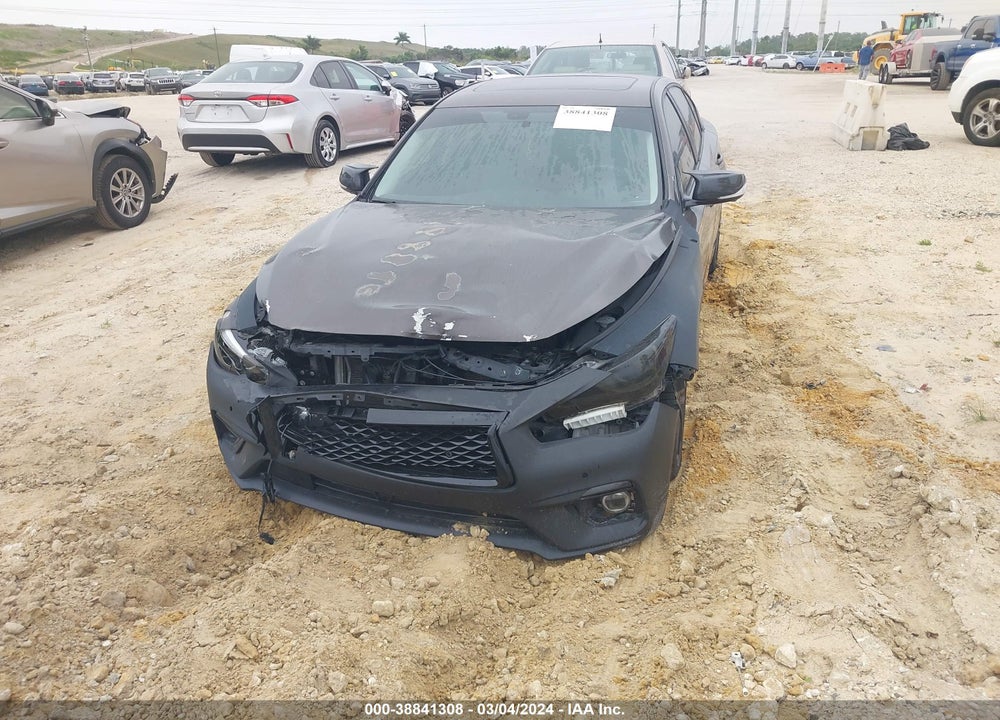 2014 INFINITI Q50 SPORT VIN: JN1BV7APXEM670060