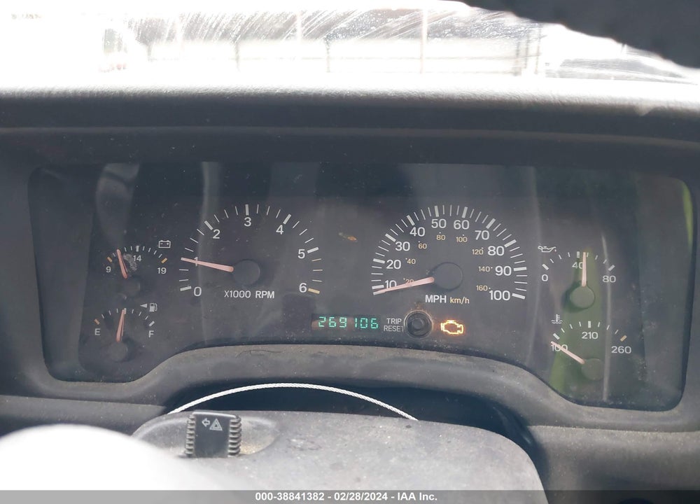 2000 JEEP CHEROKEE SE VIN: 1J4FN28S9YL571472