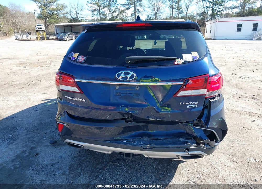 2017 HYUNDAI SANTA FE LIMITED VIN: KM8SNDHF4HU202687