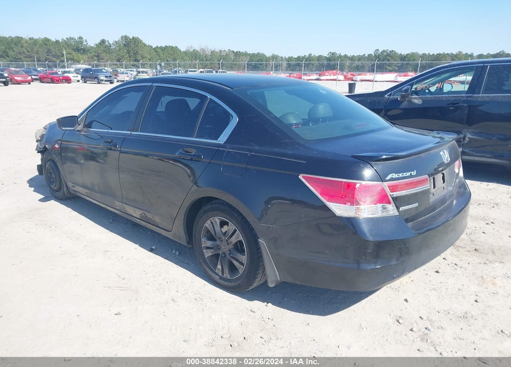 2012 HONDA ACCORD 2.4 SE VIN: 1HGCP2F62CA200815