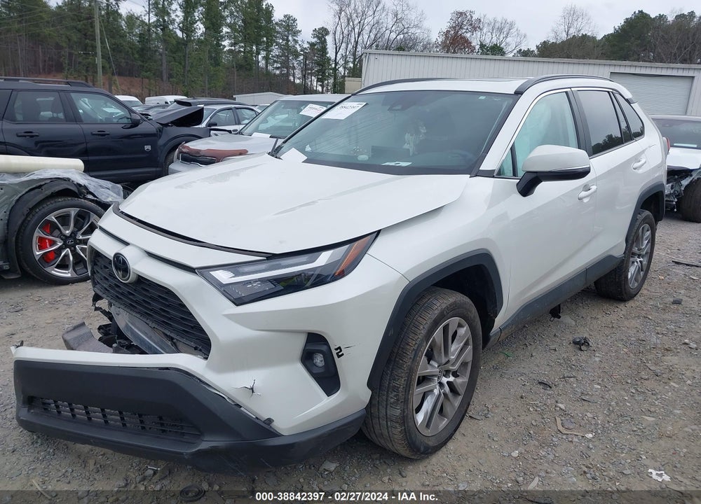 2022 TOYOTA RAV4 XLE PREMIUM VIN: 2T3C1RFV0NW200168