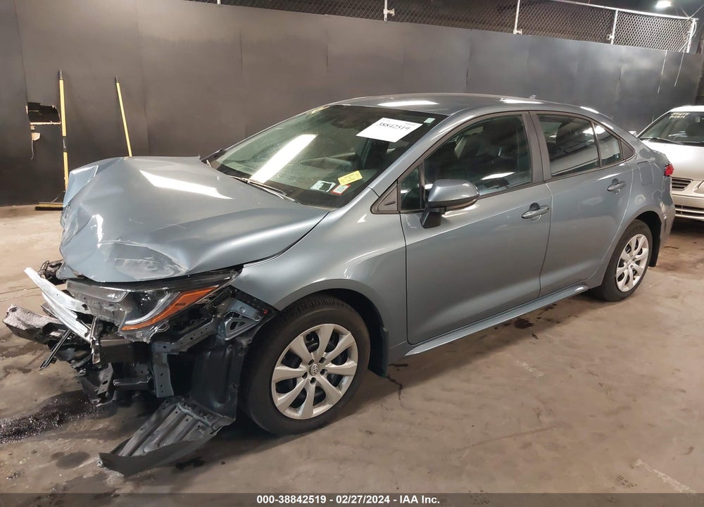 2022 TOYOTA COROLLA LE VIN: 5YFEPMAE5NP382591