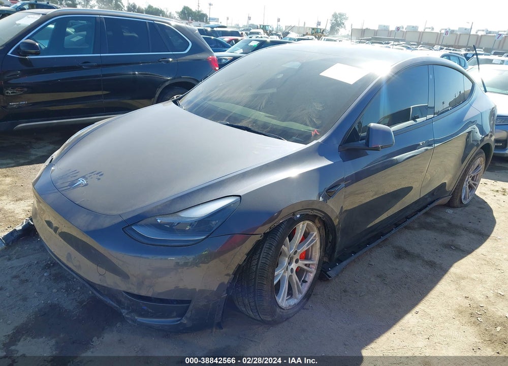 2023 TESLA MODEL Y AWD/LONG RANGE DUAL MOTOR ALL-WHEEL DRIVE VIN: 7SAYGAEE4PF661490