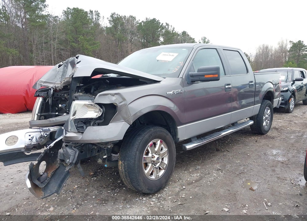 2013 FORD F-150 XLT VIN: 1FTFW1EFXDFC38940