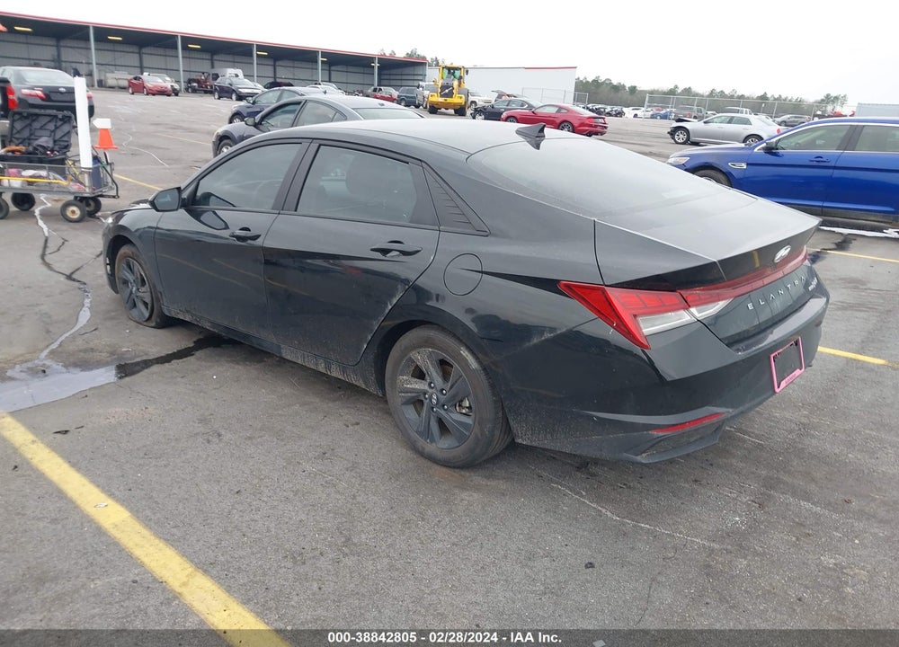 2023 HYUNDAI ELANTRA HYBRID BLUE VIN: KMHLM4AJ2PU070002