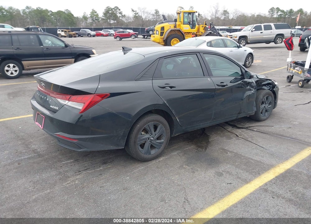 2023 HYUNDAI ELANTRA HYBRID BLUE VIN: KMHLM4AJ2PU070002