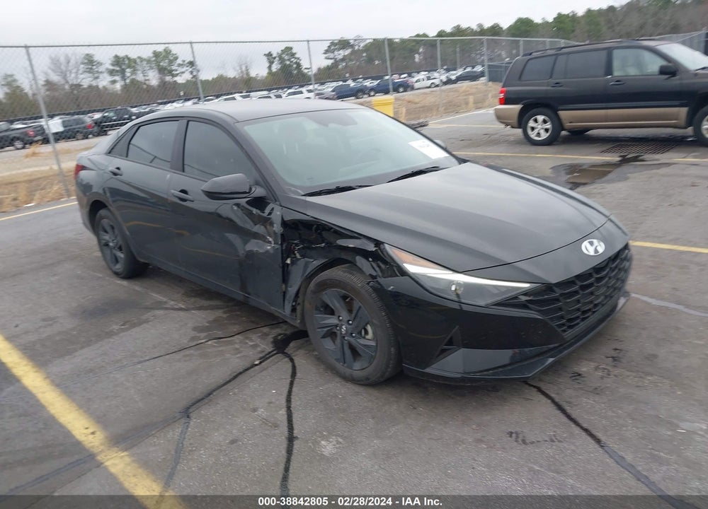 2023 HYUNDAI ELANTRA HYBRID BLUE VIN: KMHLM4AJ2PU070002