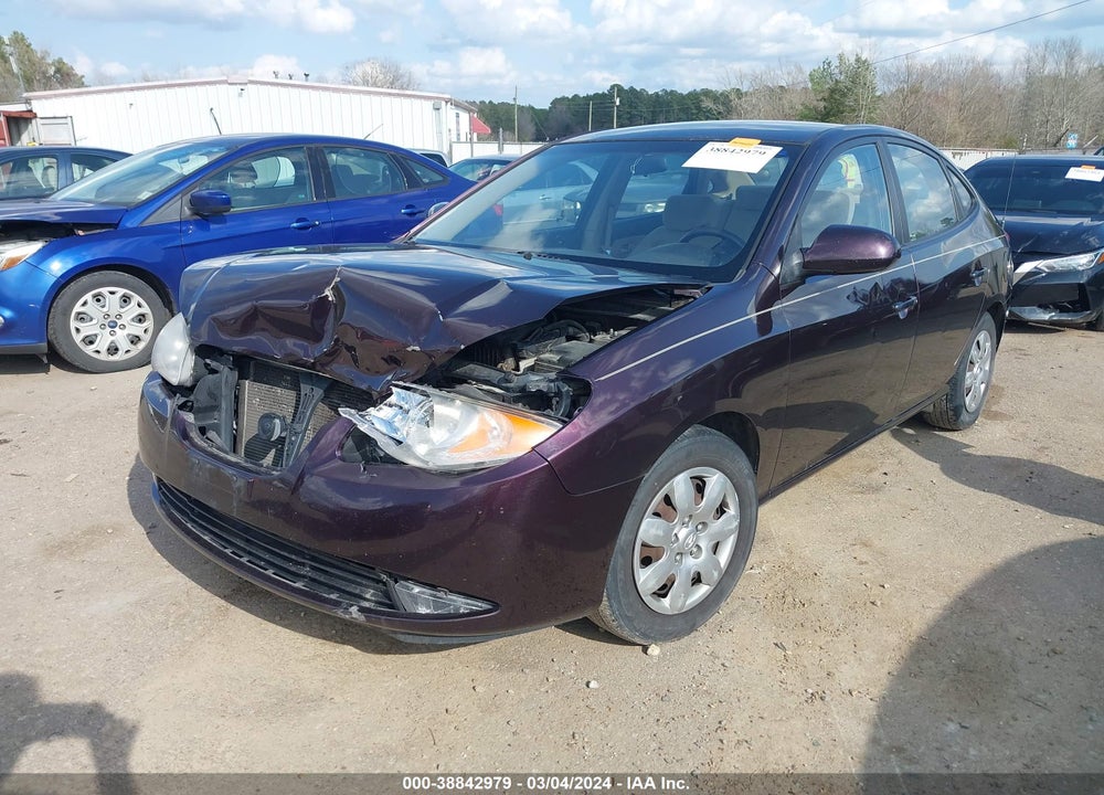 2007 HYUNDAI ELANTRA GLS/LIMITED/SE VIN: KMHDU46D37U046590